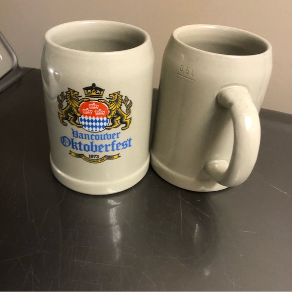Vintage Vancouver Oktoberfest Mug Bundles - 1973 - Made in Germany - Picture 3 of 9